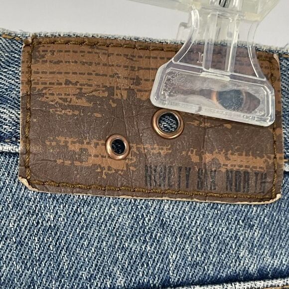 96 North Jeans Mens Size 38 x 30 Regular Fit Blue Jeans Denim Straight Leg 38x30 - Picture 6 of 8